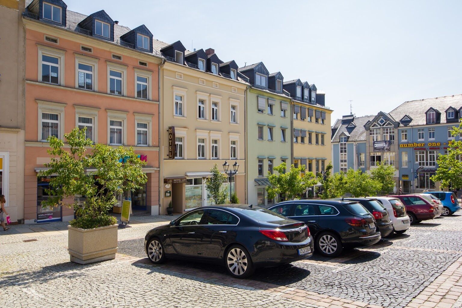 Hotel Garni Am Klostermarkt เพลาเอิน ภายนอก รูปภาพ